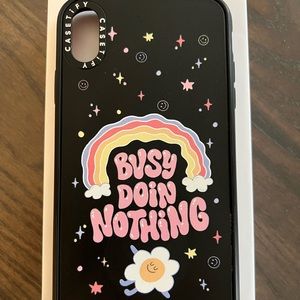Casetify “Busy Doing Nothing” Case